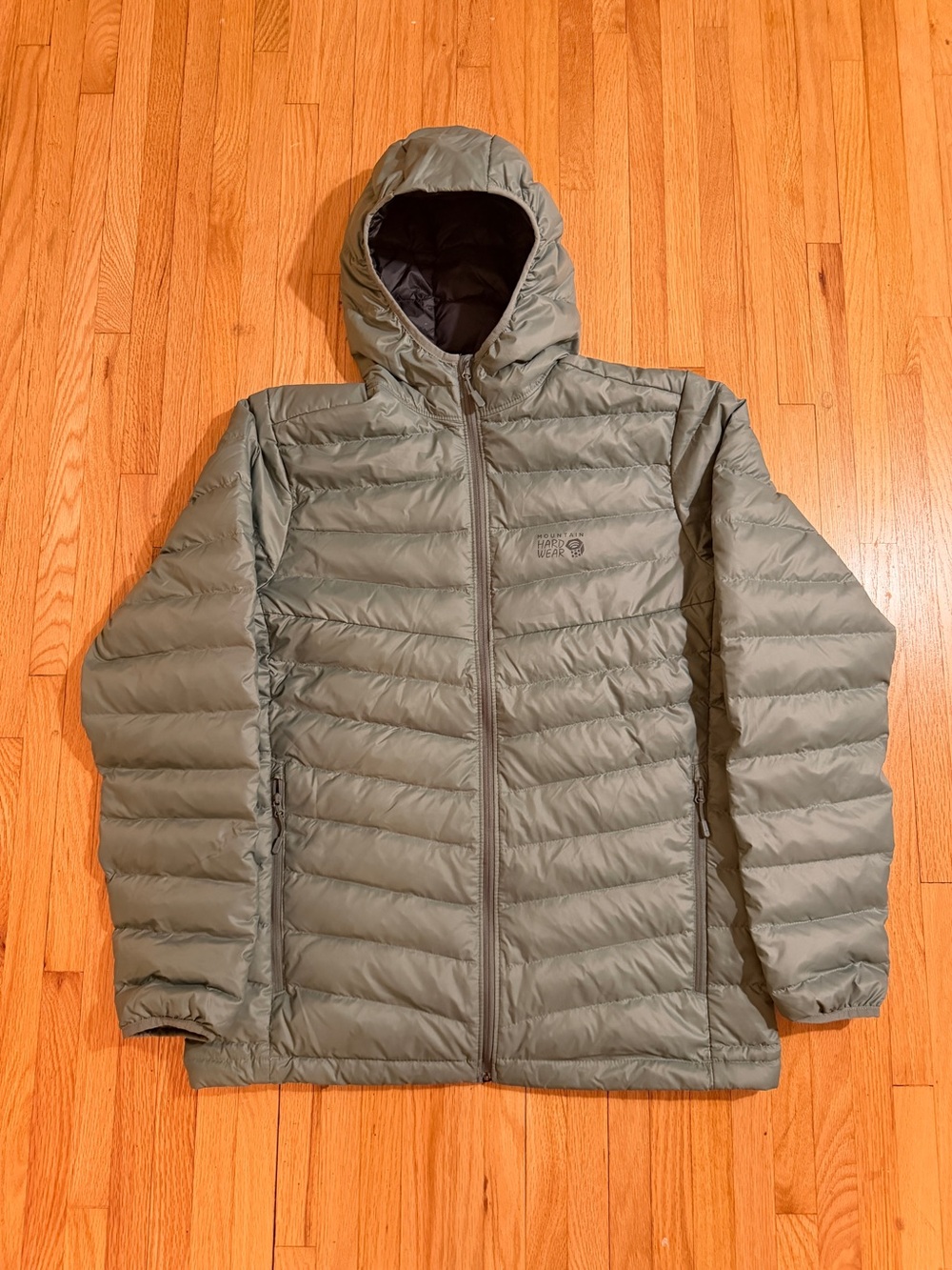 Men's Mountain Hardwear Puffer Jacket - Teal Green
